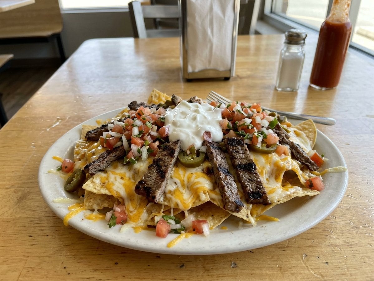 Nachos de asada
