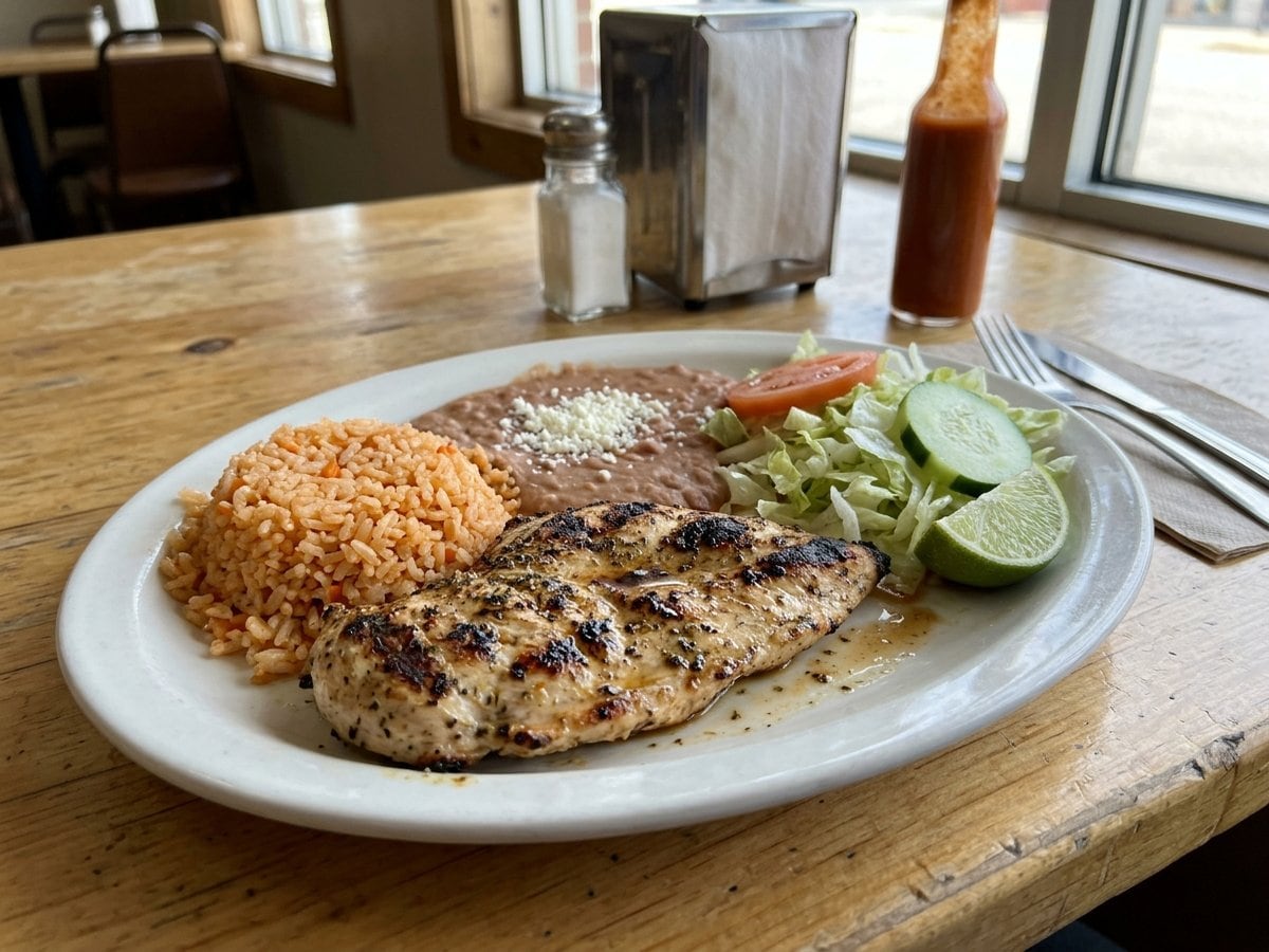 Pollo a la plancha