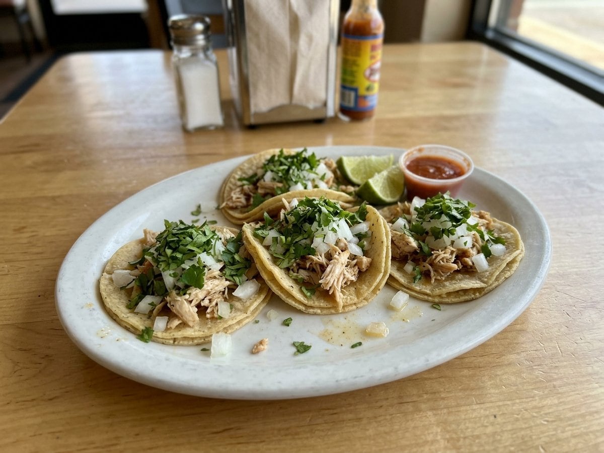 Taco de pollo