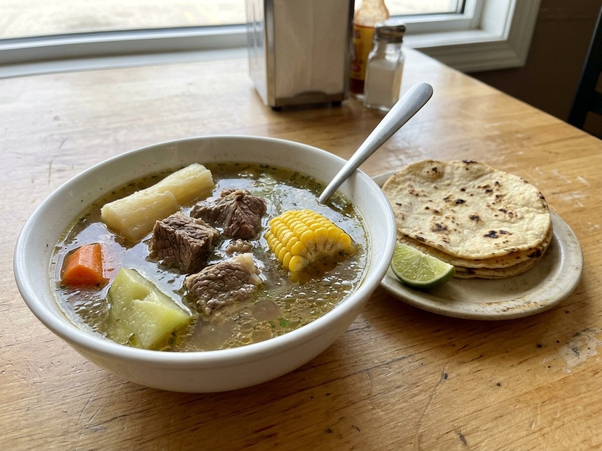 Sopa de res
